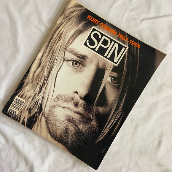 Kurt Cobain Spin Magazine - Picture 3 of 8